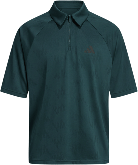 Men's Stadium 3-Stripes Jacquard Short-Sleeve Polo Shirt