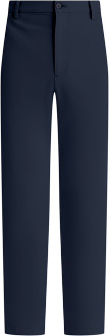 Men's Signature Slim-Fit Flat-Front Performance Pants