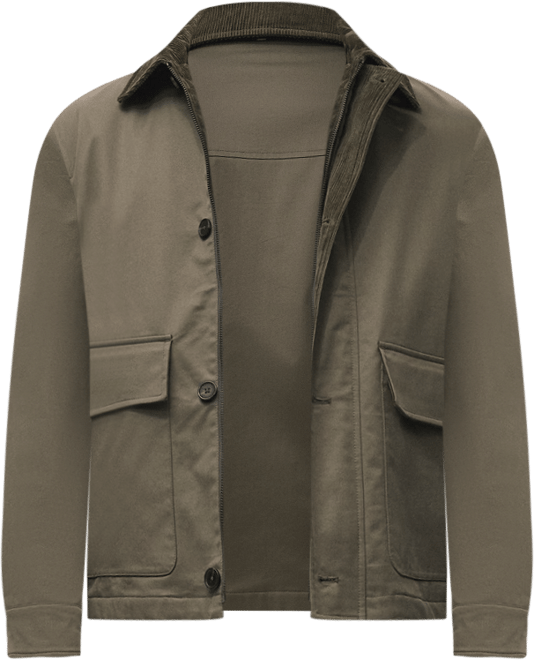 Men's Pockets Water-Repellent Jacket