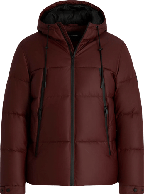 Karl Lagereld Mid Weight Hooded Puffer With Pockets