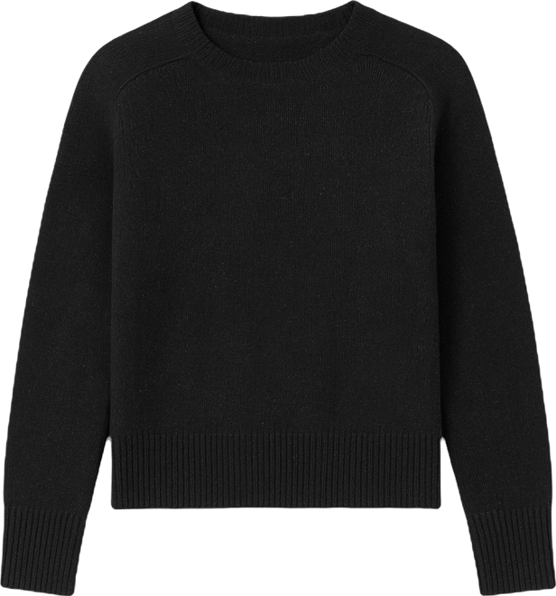 Women's Crewneck Long-Sleeve Sweater