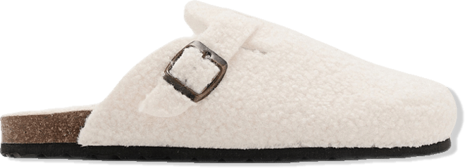 Women's Sheepskin-Effect Clogs