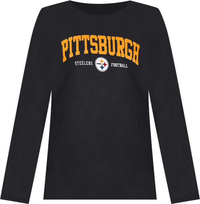Women's Black Pittsburgh Steelers Best Play Long Sleeve T-Shirt