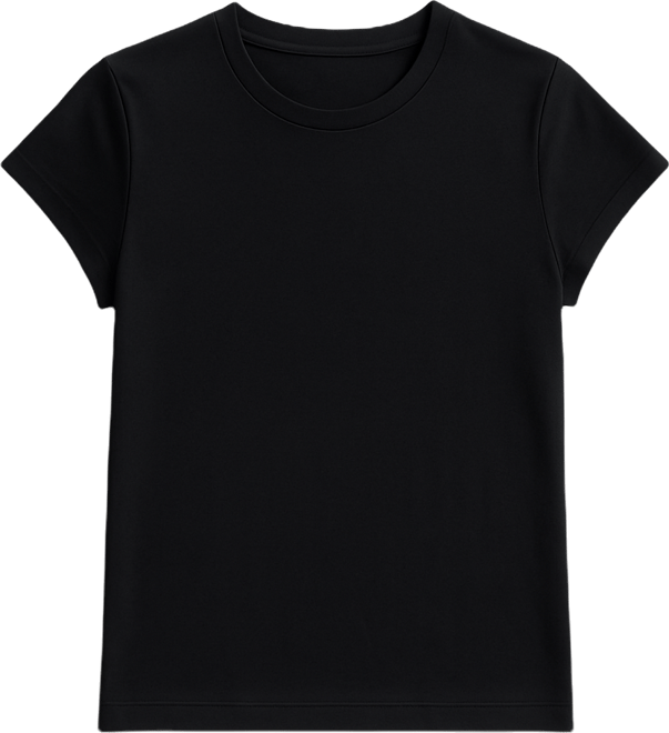 Women's Essential Short Sleeve Tee in Black