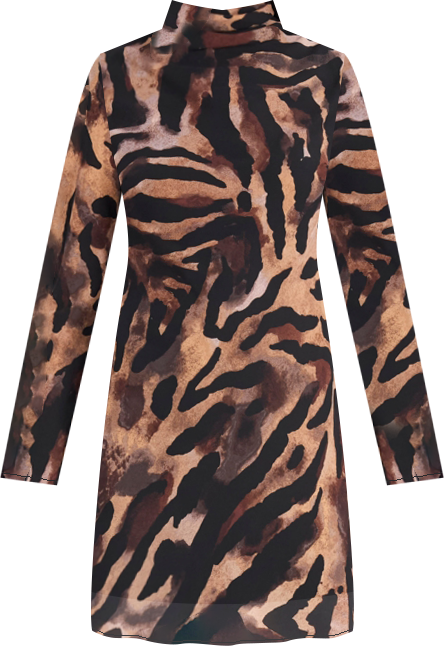 Women's Long-Sleeve Mini Dress