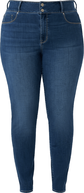 Plus Size High Rise Curvy Legging Jeans