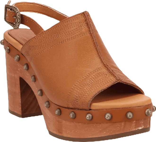 Women's Clover Wooden Sandal