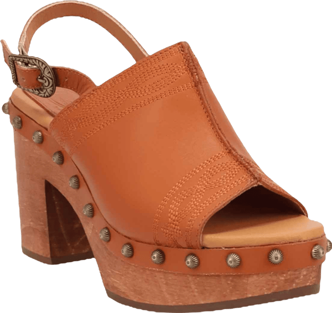 Women's Clover Wooden Sandal