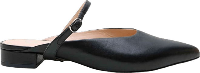 Women's Black Twiggy Customizable Point Slide