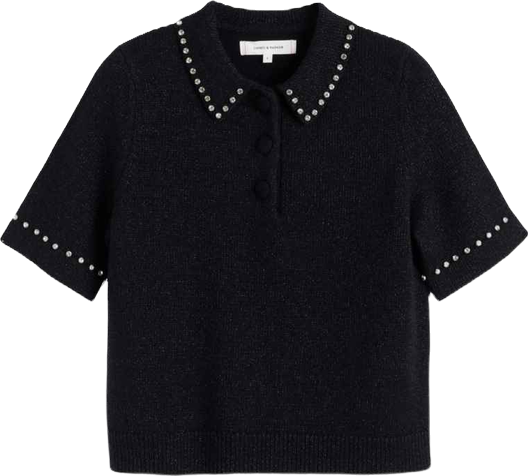 Women's Laura Whitmore Diamonte Polo Top