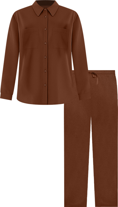 Women's Casual Chic Two-Piece Lounge Set