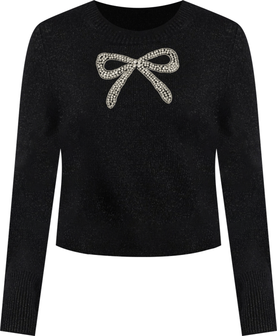 Women's Laura Whitmore Embellished Bow Sweater