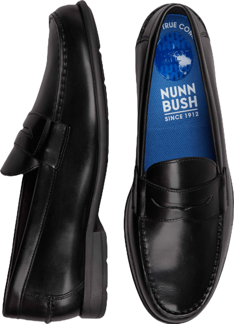 Nunn Bush Drexel Moc Toe Penny Loafers - Mens Clothing Online