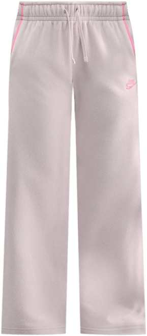 Nike Sportswear Club Fleece Pants de tiro medio y pierna amplia cómodos para mujer