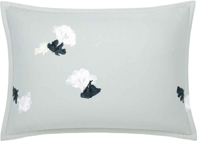 Moon Flowers Luminous Sham, King