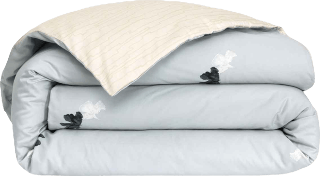 Moon Flowers Luminous Duvet Cover, Full/Queen