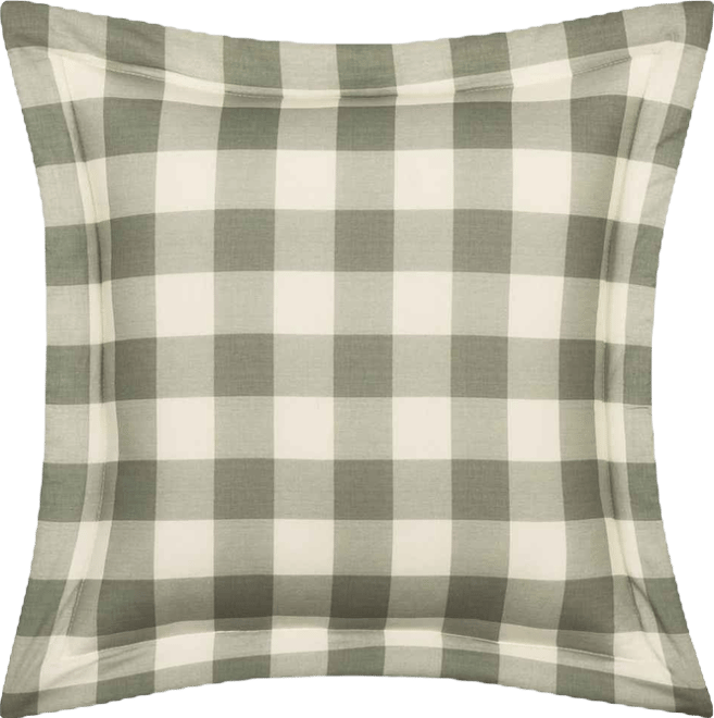 Eloise Gingham Check Decorative Pillow, 18" x 18"