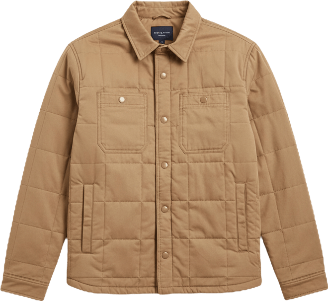 Men's Mahomes Snap-Front Quilted Shirt Jacket, Macy's Exclusive