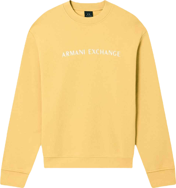 Men's Center Chest Graphic Fleece Crewneck Hoodie