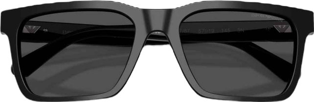 Men's Square Sunglasses, EA4262U