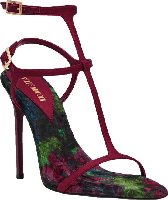 Women's Salma T-Strap Stiletto High-Heel Dress Sandals