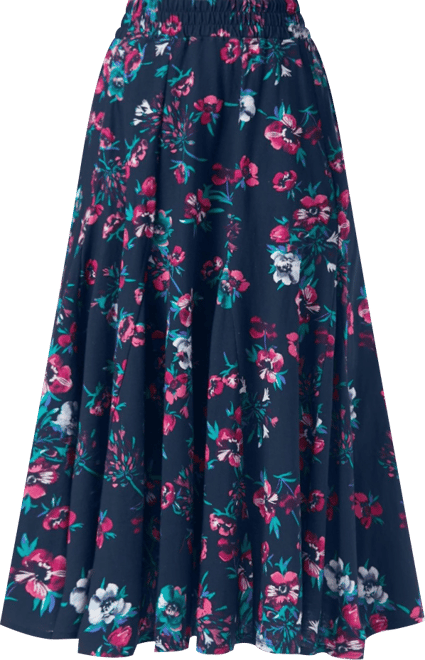 Women's Within Wide Elastic Waist Skirt