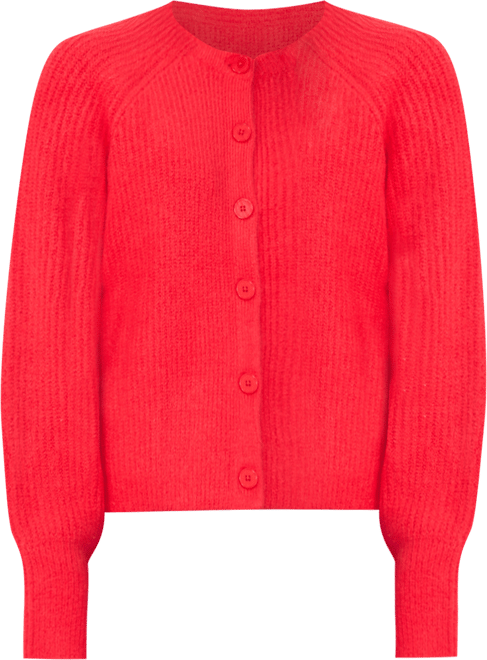 Women's Saddle Long-Sleeve Cardigan Sweater