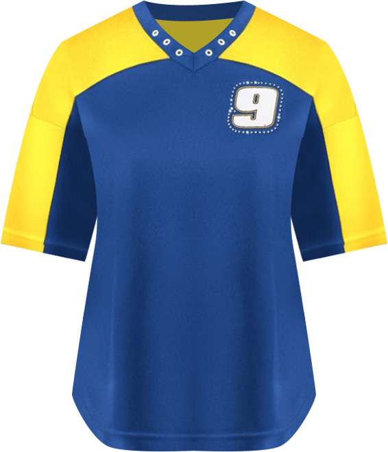 Women's Royal Chase Elliott Key Plan Ii V-Neck T-Shirt