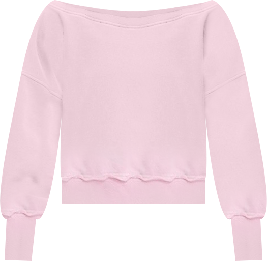 Women's Off Shoulder Sweatshirt