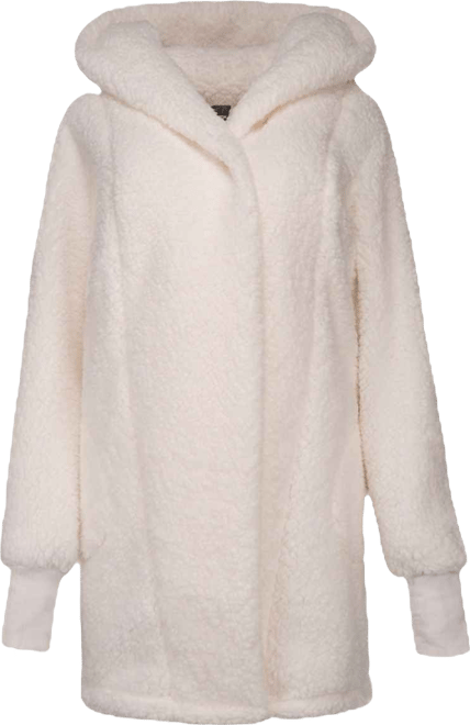 Men's and Women's Cream Wnba Breast Cancer Awareness Oversized Hooded Sweater