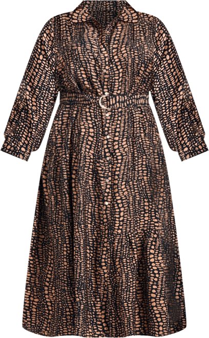 Women's Flora Belted Shirtdress