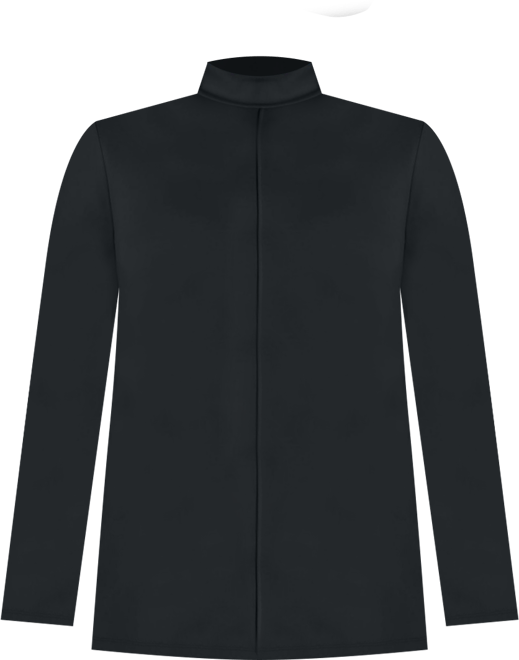 Women's Seamed Mock Neck Tunic