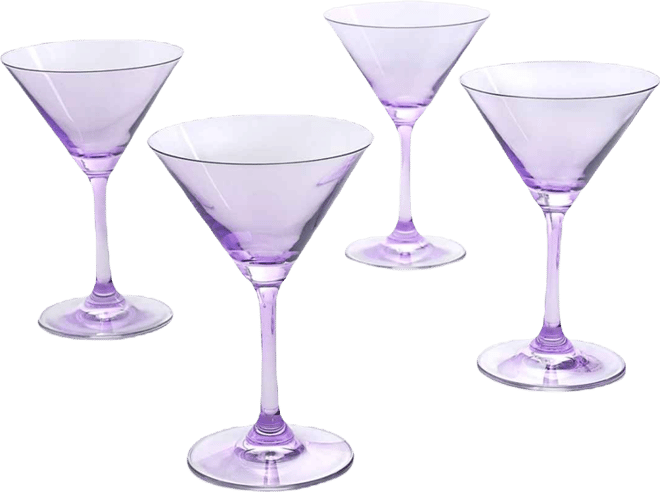 Veneto Martini Glasses, Set of 4
