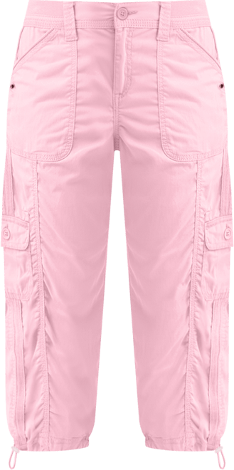 Women's Mid-Rise Cargo Capri Pants, Exclusively at Macy's