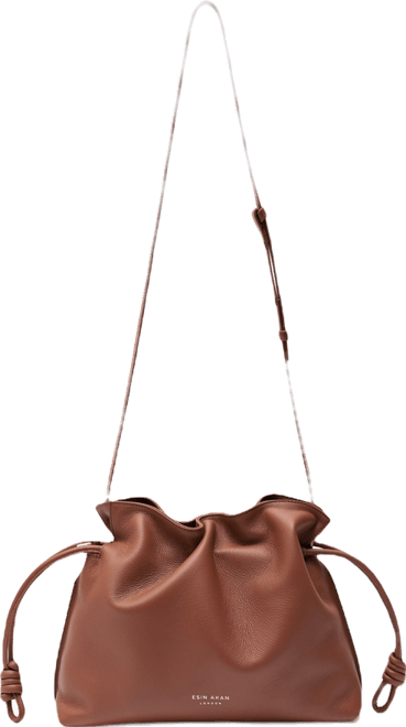 Esin Akan Midi Emma Leather Top Handle Crossbody Bag - Macy's