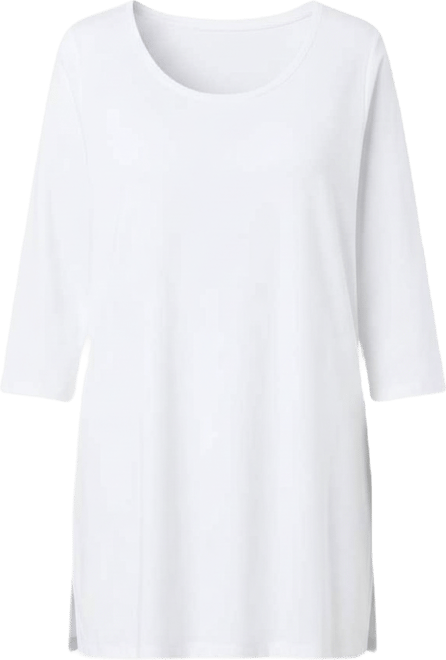 Women's Within Perfect Three-Quarter-Sleeve Scoopneck Tunic Top