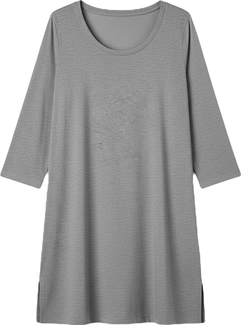 Women's Within Perfect Three-Quarter-Sleeve Scoopneck Tunic Top