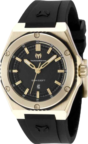 Women's Tm-416056 Coral Quartz Black Dial Watch