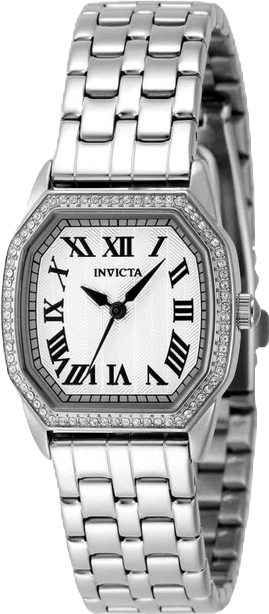 Women's 48998 Wildflower Quartz 3 Hand Silver Dial Watch