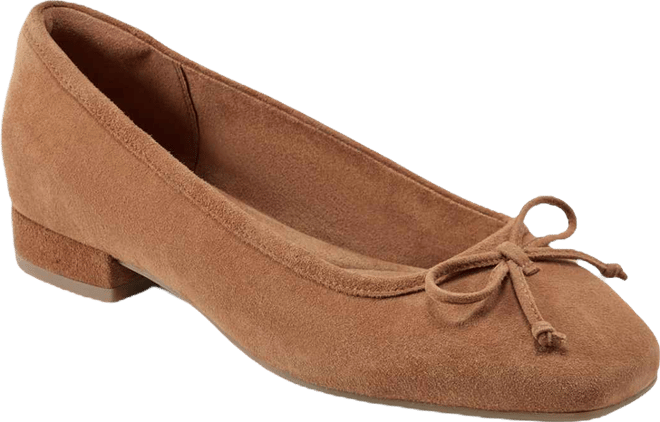 Women's Sadie Square Toe Slip-On Ballet Dress Flats
