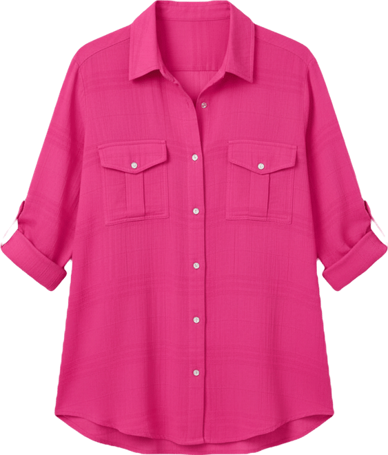 Women's Within Cotton Gauze Bigshirt