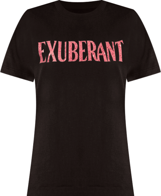 Women's Exuberant Printed Short Sleeve T-Shirt