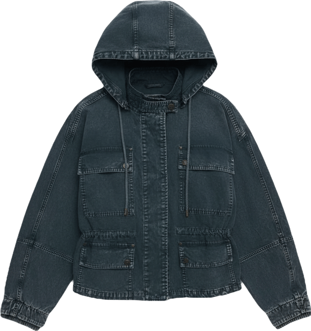 Women's Short parka jacket