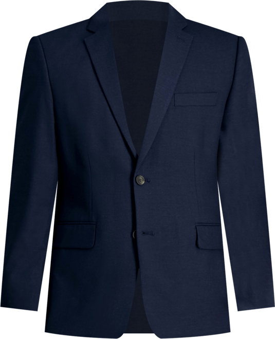 Van Heusen Classic Fit Solid Dress Shirt, White | Men's Wearhouse