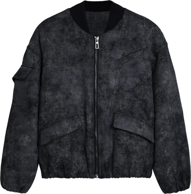 Women's Embroidered bomber jacket