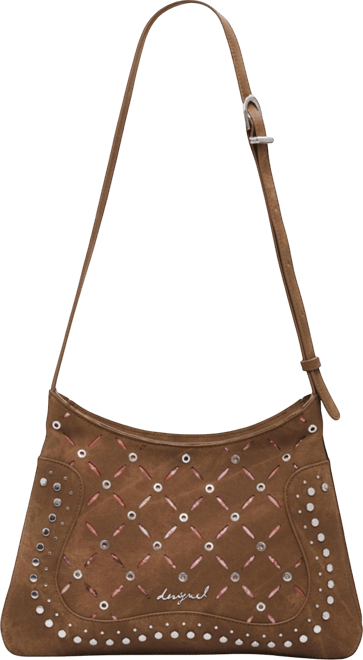 Women's Medium cut-out faux leather bag