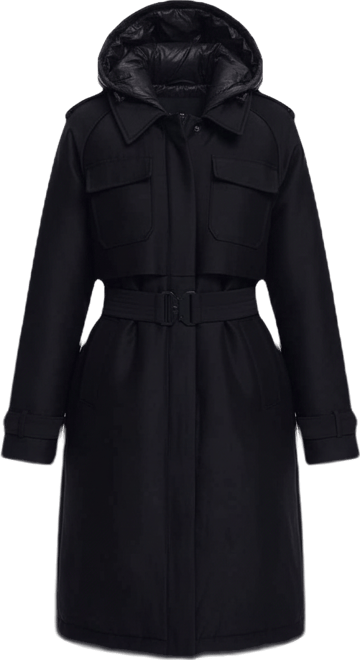 Women's Shiny padded coat