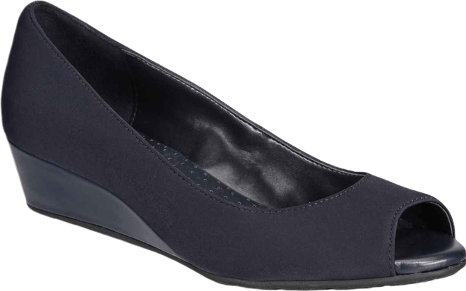 Women's Candra Peep Toe Wedge Dress Pumps