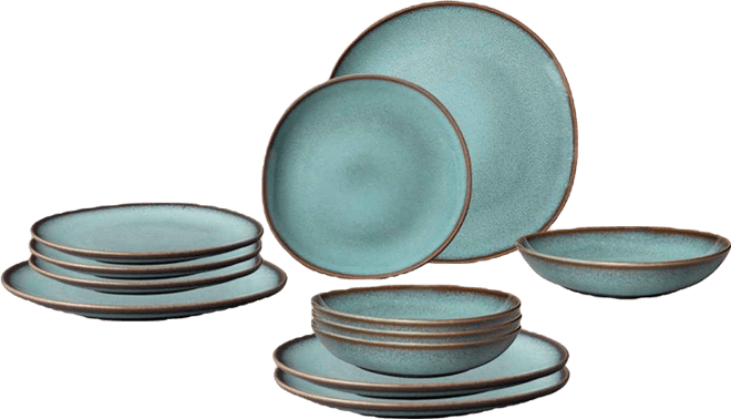 Lave 12-Pc. Dinnerware Set, Service For 4