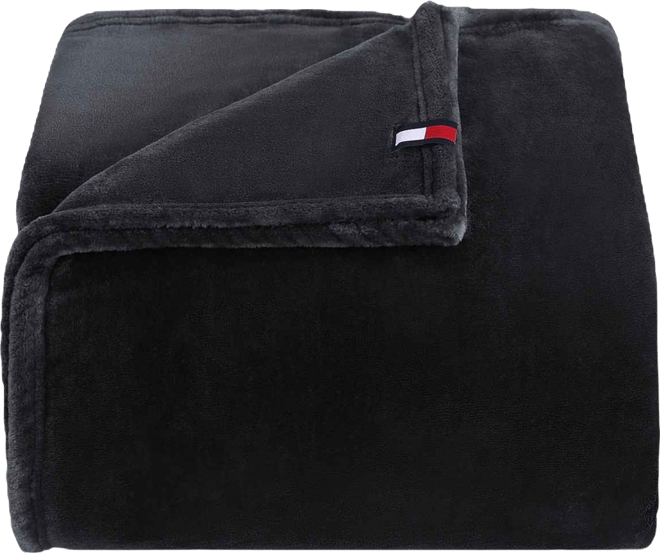 Solid Plush Blanket, Twin